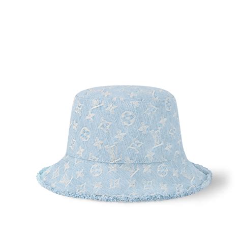 lv bob|Monogram Denim Bucket Hat S00 .